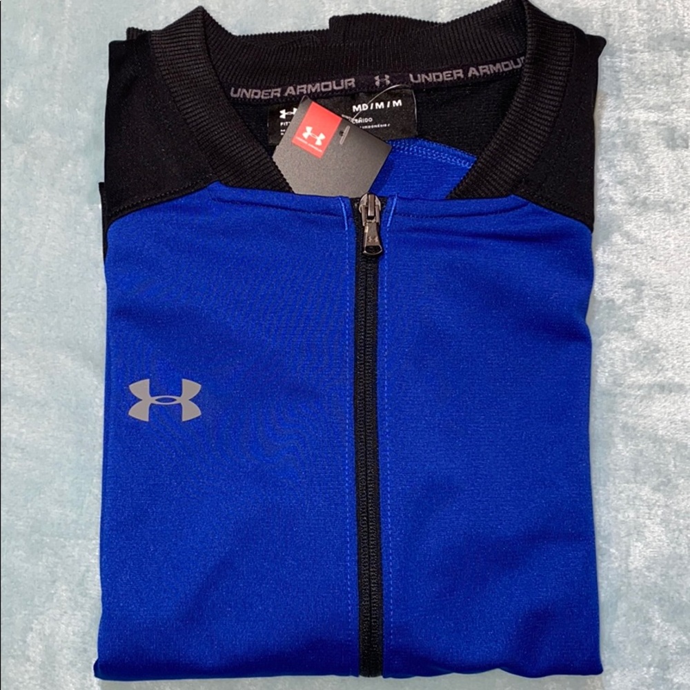 Under Armour Challenger II Track Jacket, Blue, M